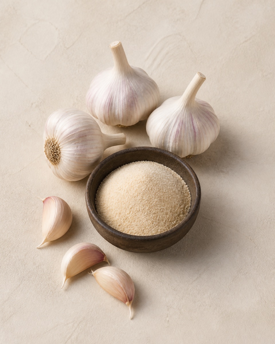 Garlic and garlic powder
